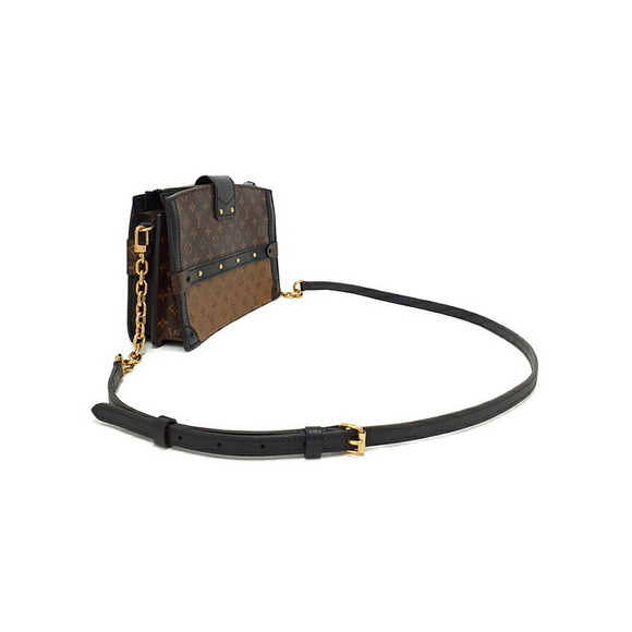 Louis Vuitton Monogram reverse Trunk Clutch M43596 Shoulder  Louis Vuitton Monogram Reverse Trunk Clutch Bag